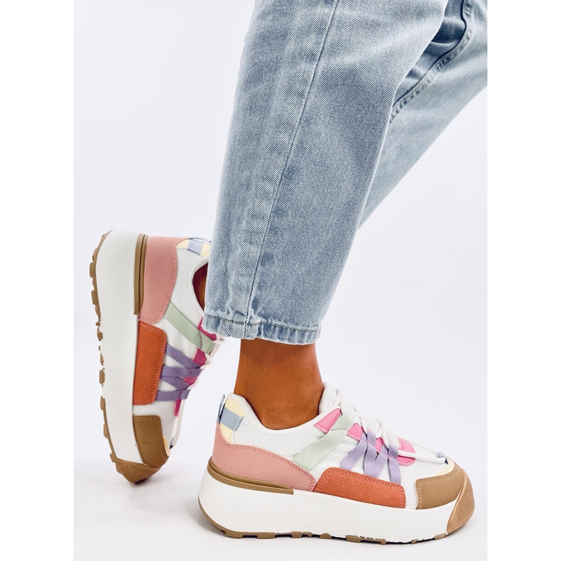 Vince Color Mix Damen-Sneaker weiß 2