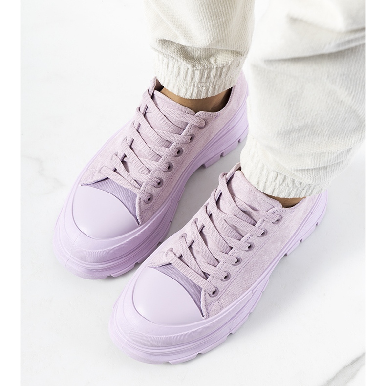 BM Violette Catullo-Turnschuhe lila 1