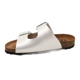 Medizinische Flip-Flops „Alex Silver“ von IZZI silber- 1