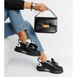 Schwarz-weiße Galdino-Sneaker 1