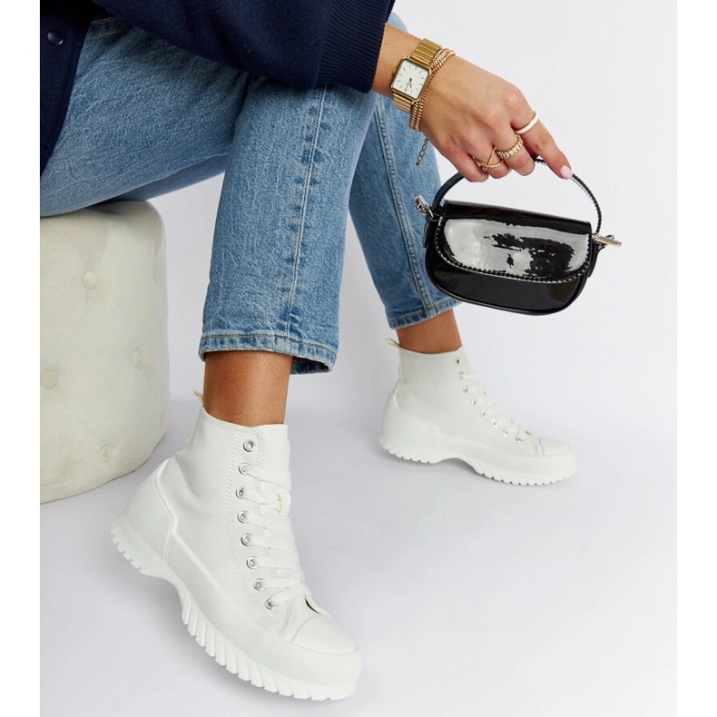 Weiße Ronchis-High-Top-Sneaker 2