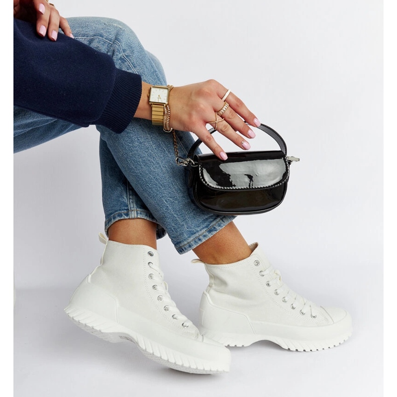 Weiße Ronchis-High-Top-Sneaker 1