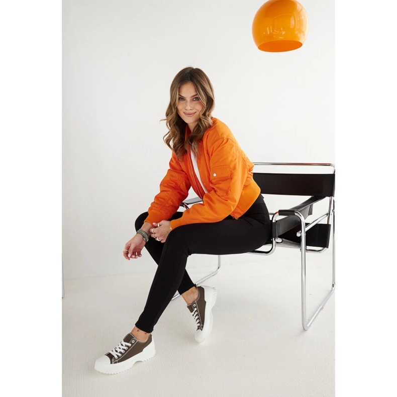 Grüne Monteleone-Plateau-Sneaker 1