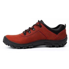 Kampol Herren Trekkingschuhe 36 rot 1