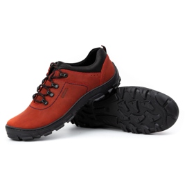 Kampol Herren Trekkingschuhe 36 rot 2