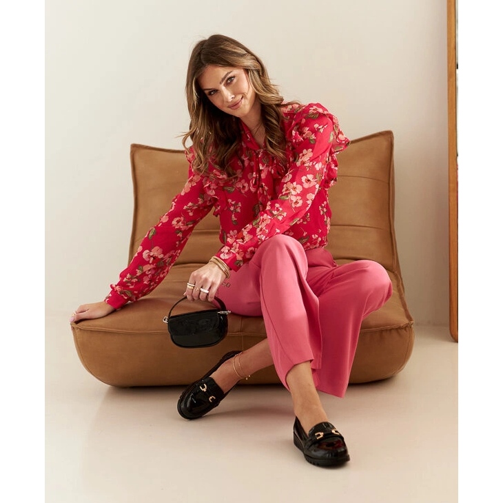 Schwarze Preußen-Mokassins aus Lack 2