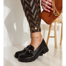 Schwarze Grisel-Mokassins aus Öko-Leder 2