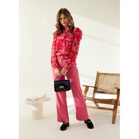 Schwarze Wildledermokassins mit Barbara-Schnalle 2