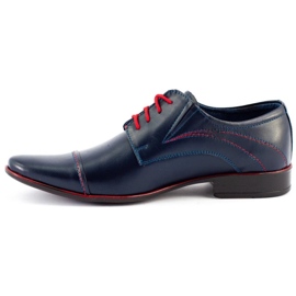 Olivier Formelle Herrenschuhe 238 Marineblau 1