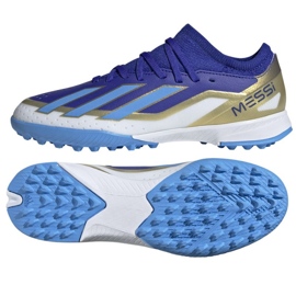 Adidas X Crazyfast League Messi Jr Tf ID0716 Schuhe blau 1
