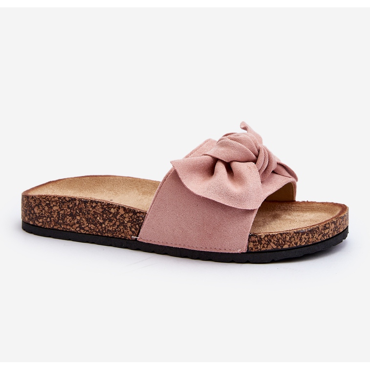 Damen-Flip-Flops mit Schleife, Pink Ezephira rosa 1