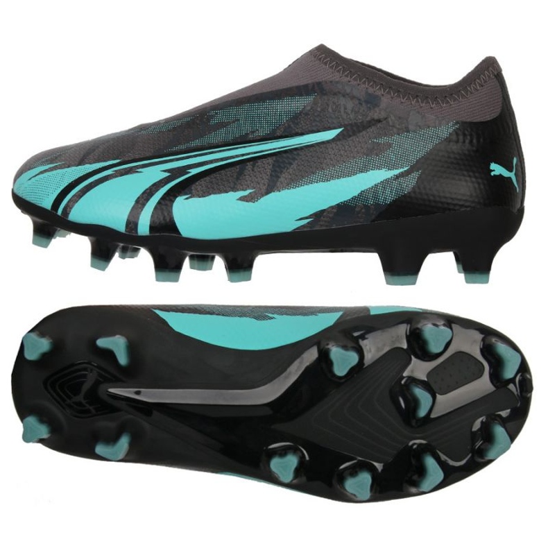 Puma Ultra Match Ll Rush FG/AG Jr 107832-01 Schuhe schwarz 1