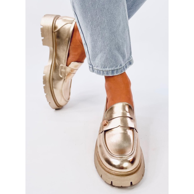 Plateau-Loafer von Sidney Gold golden 1