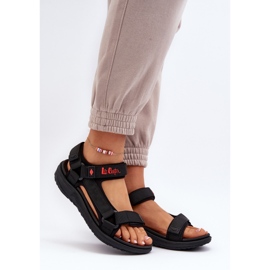 Damensandalen Lee Cooper LCW-24-34-2615 Schwarz 3
