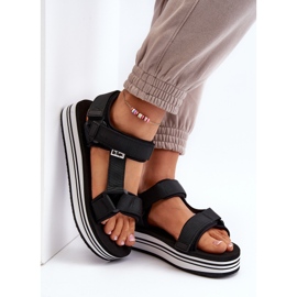 Damen-Plateausandalen Lee Cooper LCW-24-05-2753 Schwarz 2
