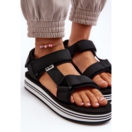 Damen-Plateausandalen Lee Cooper LCW-24-05-2753 Schwarz 9