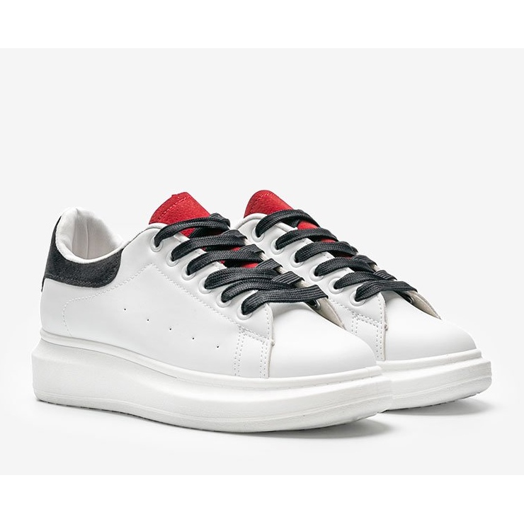 Chunky Sneakers mit Lauryn-Sohle in Weiß 1