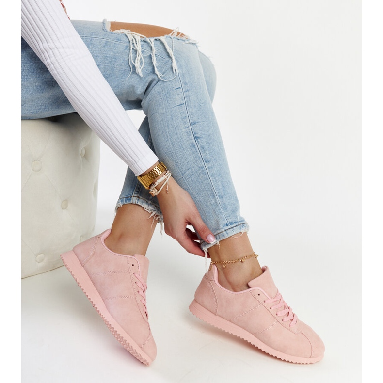 Rosa Sahla-Sportschuhe 1