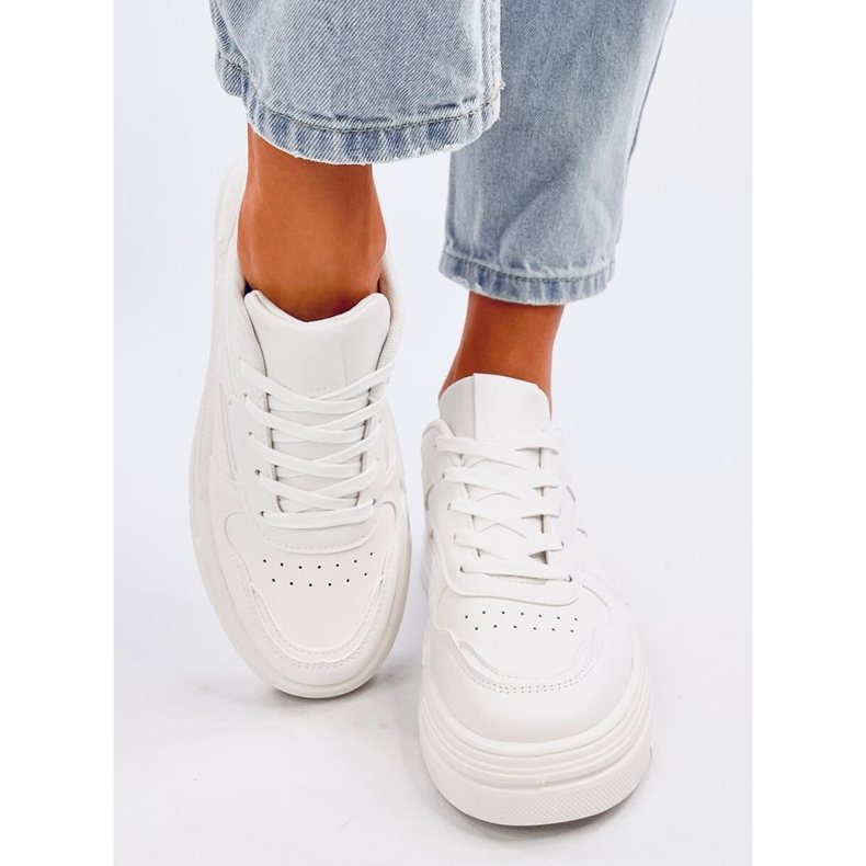 Miamis All White Damen-Sneaker weiß 1