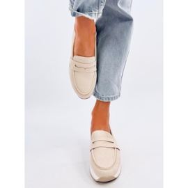 Pacifs Beige Keil-Loafer 1