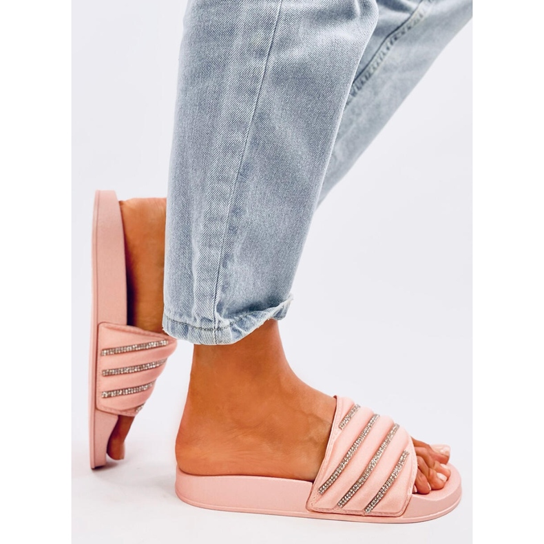 Jaime Pink Damenhausschuhe rosa 2