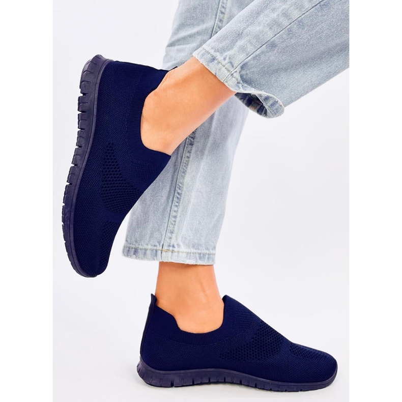 Colums Blaue Sockensneaker 1