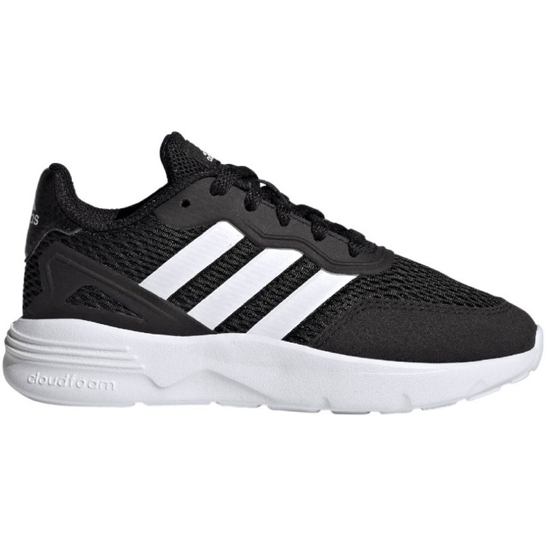 Adidas Nebzed Lifestyle Lace Running Jr HQ6144 Schuhe schwarz 1