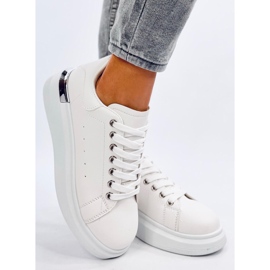 Weiße Damen-Sneaker von Raclei 1