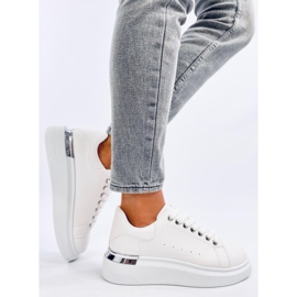 Weiße Damen-Sneaker von Raclei 2