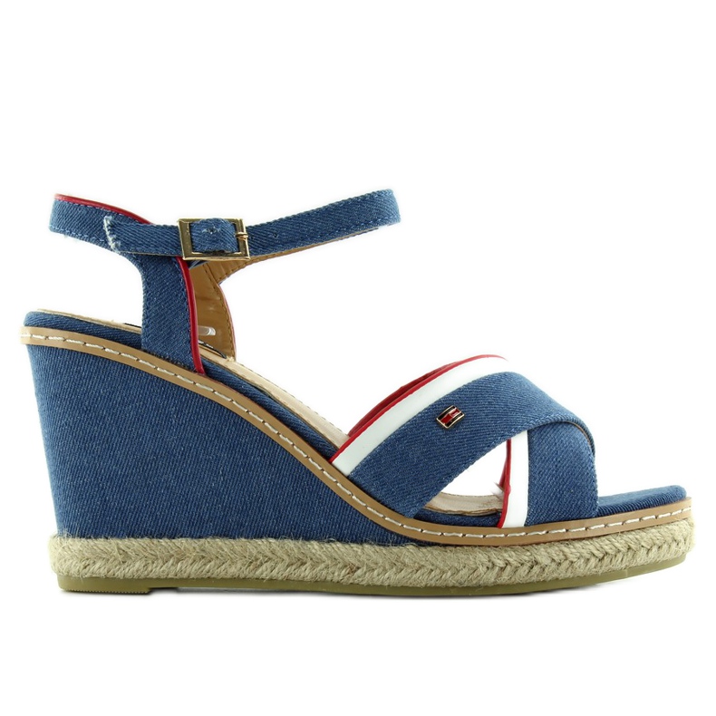 Keilsandalen Tomy 1234 blau 2