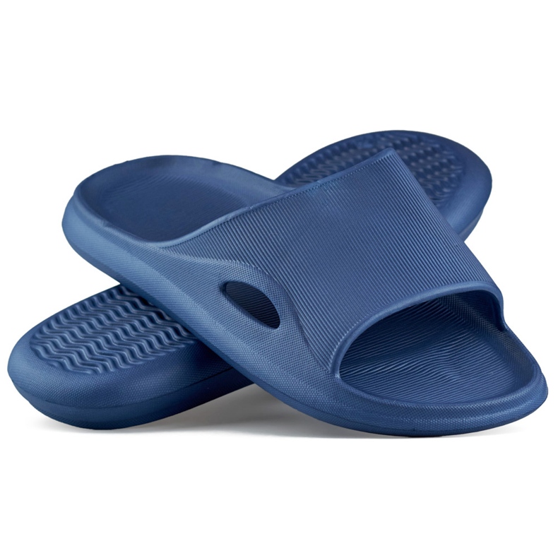 Marineblaue Pool-Flip-Flops für Damen und Pool-Flip-Flops für Jungen 1