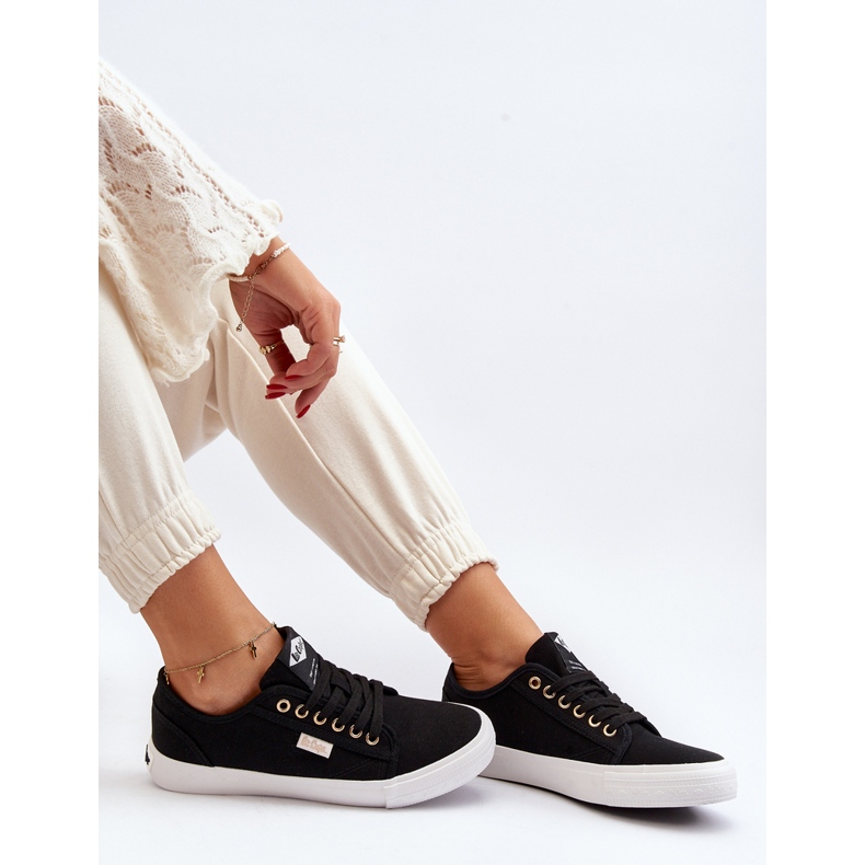 Damen-Sneaker Lee Cooper LCW-24-31-2202 Schwarz 1