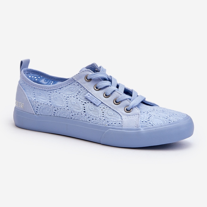 Durchbrochene Sneakers Big Star JJ274060 Blau 2