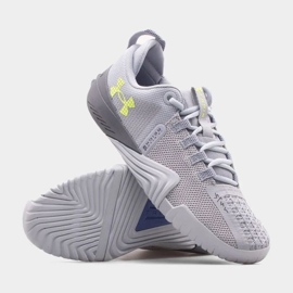 Under Armour TriBase Reign 6 M Schuhe 3027341-102 grau 1