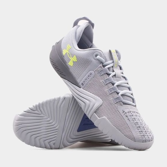Under Armour TriBase Reign 6 M Schuhe 3027341-102 grau 1