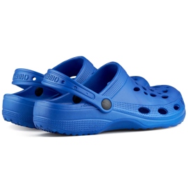 Marineblaue Kroksy-Flip-Flops 1