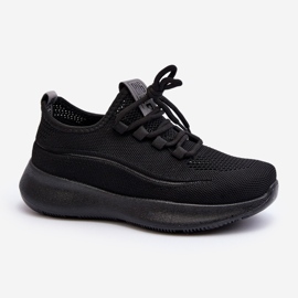 Damen-Sportschuhe Big Star NN274663 Schwarz 2