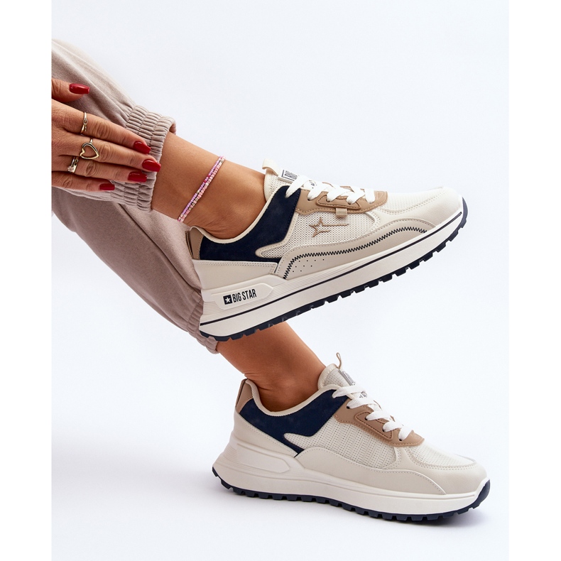 Big Star Damen Sneakers NN274A092 Beige 1