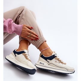 Big Star Damen Sneakers NN274A092 Beige 2