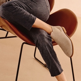 Marco Shoes Chelsea-Stiefel aus Wildleder mit Gummi 2210B-813-1 beige 1