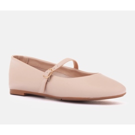 Marco Shoes Emma-Ballettschuhe beige 1