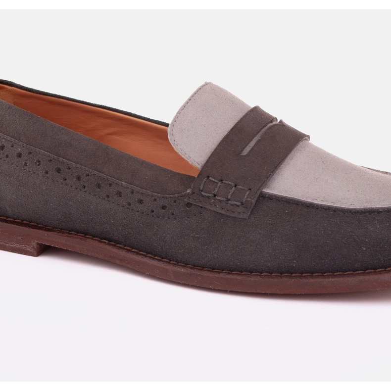 Marco Shoes Prato-Slipper grau 2