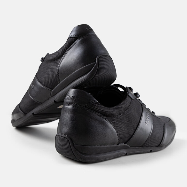 Schwarze Herren-Sneaker GOE NN1N4004 1