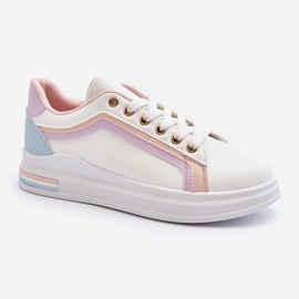 Damen-Sneaker mit glitzerndem rosa Elnami 1