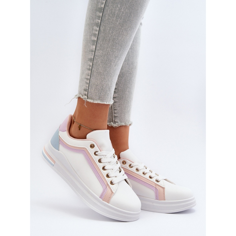 Damen-Sneaker mit glitzerndem rosa Elnami 2