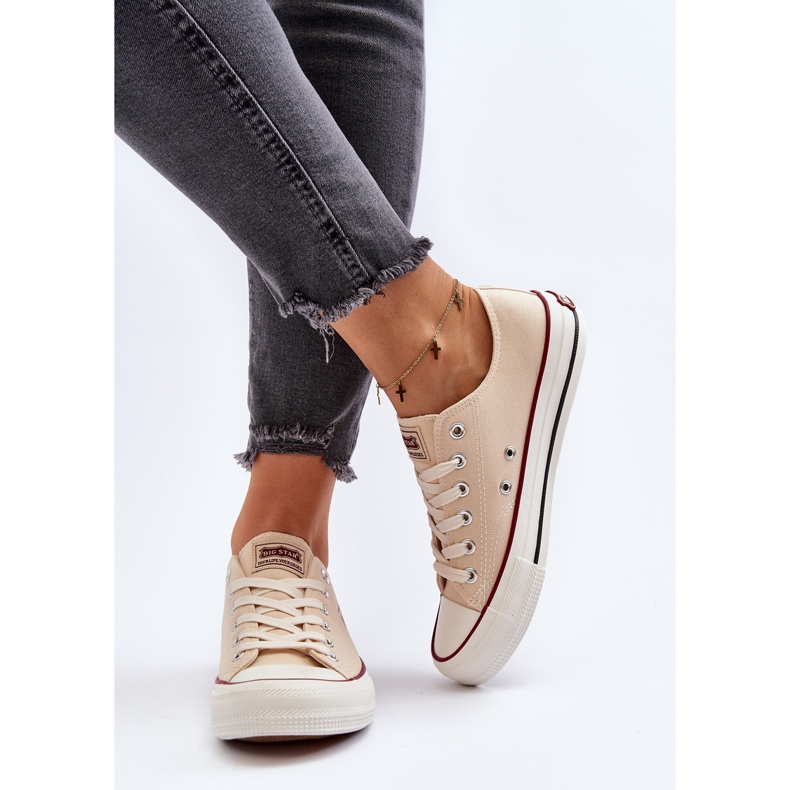 Damen-Sneaker Big Star NN274236 Beige 1