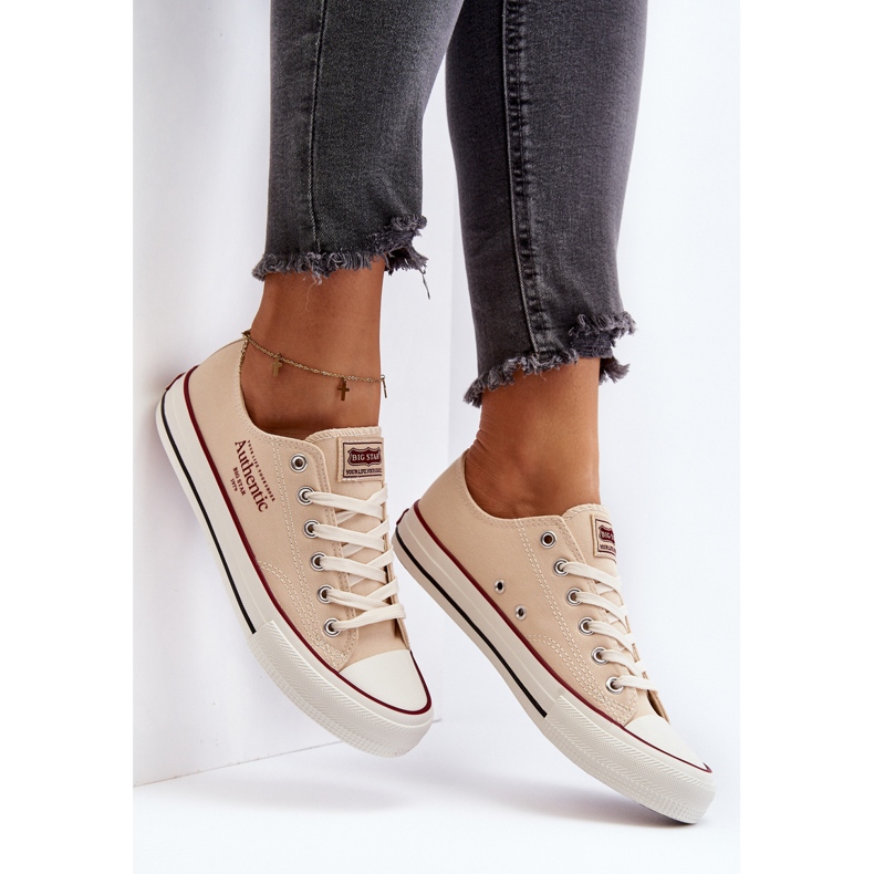 Damen-Sneaker Big Star NN274236 Beige 2