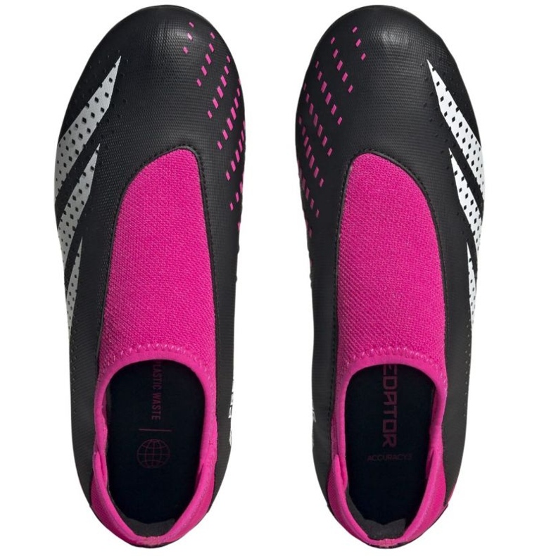 Adidas Predator Accuracy.3 Ll Fg Jr GW4606 Fußballschuhe schwarz 1