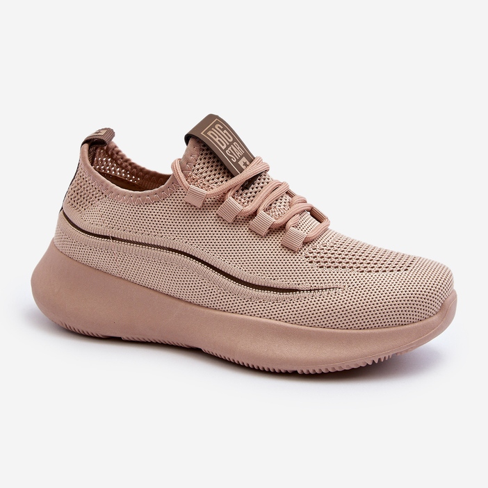 Damen-Sportschuhe Big Star NN274664 Nude rosa 2