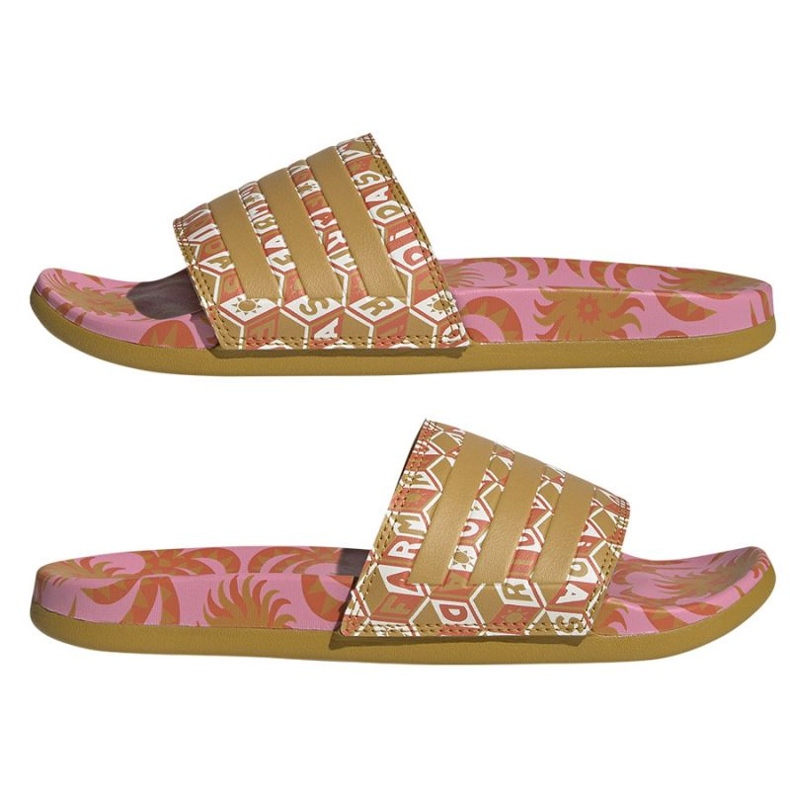 Adidas Adilette Comfort IG1269 Flip-Flops braun beige und braun 1